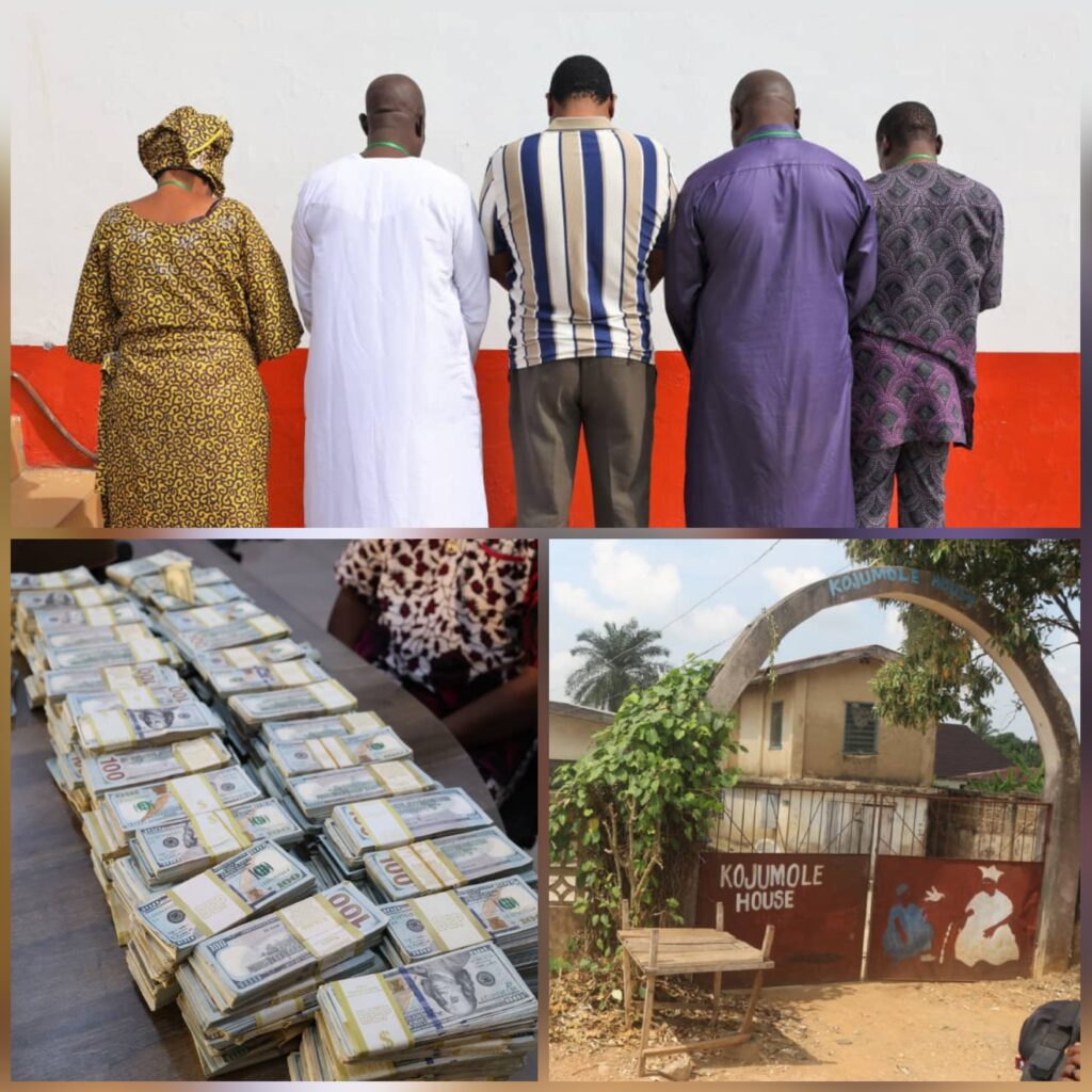 Herbalists Arrested by EFCC with $3.4 Million, €280,000 Fake Notes in Osun, Lagos.